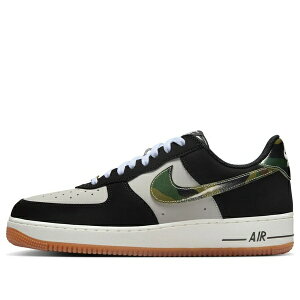 Nike �i�C�L �����Y �X�j�[�J�[ �yNike Air Force 1 Low 'Black Patent Camo Swoosh' HQ1967-100�z �T�C�Y US_10.5(28.5cm)