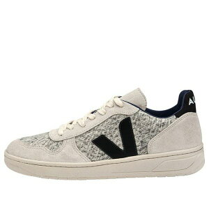 VEJA ���F�W�� �����Y �X�j�[�J�[ �yVeja V-10 'Flannel Snow Black' VX041439�z �T�C�Y US_M_N/A