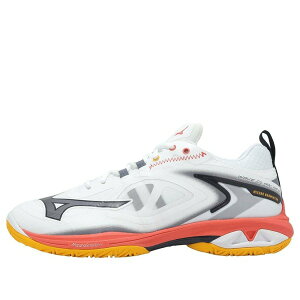 Mizuno �~�Y�m �����Y �X�j�[�J�[ �yMizuno Wave Claw Neo 3 Wide 'White Grey Pink' 71GA247325�z �T�C�Y US_9.5(27.5cm)