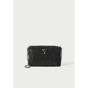 QX fB[X V_[obO obO CRYSTAL MESH BAG - Cross body bag - jet black