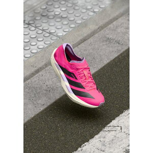 AfB_X fB[X tBbglX X|[c ADIZERO TAKUMI SEN 11 - Road running shoes - shock pink/aurora black/powder plum