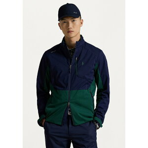 t[ Y WPbgu] AE^[ COLOR BLOCKED PACKABLE JACKET - Windbreaker - refined navy/vintage pine