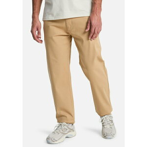 �N�C�b�N�V���o�[ �����Y �J�W���A���p���c �{�g���X UNION STRAIGHT - Trousers - beige