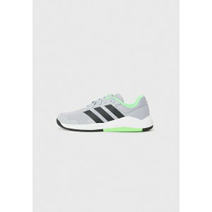 AfB_X Y tBbglX X|[c DROPSET BASE - Training shoe - halo silver-coloured/lime burst/core black