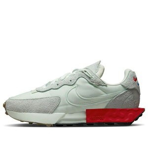 Nike �i�C�L ���f�B�[�X �X�j�[�J�[ Grey/Green �y(WMNS) Nike Fontanka Waffle 'Barely Green University Red' DC3579-300�z �T�C�Y US_8(25.0cm)
