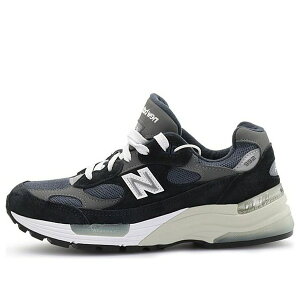New Balance �j���[�o�����X �����Y �X�j�[�J�[ �yNew Balance 992 Made in USA 'Navy Grey' M992GG�z �T�C�Y US_9.5(27.5cm)