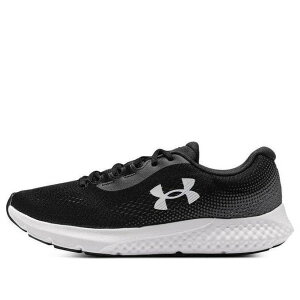 Under Armour A_[A[}[ Y Xj[J[ yUnder Armour Charged Rogue 4 Shoes 'Black White' 3026998-001z TCY US_8(26.0cm)