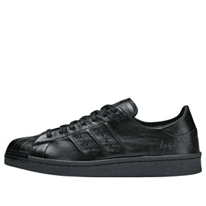 adidas �A�f�B�_�X �����Y �X�j�[�J�[ �yadidas x Y-3 Superstar 'All Black' IE3237�z �T�C�Y US_8.5(26.5cm)