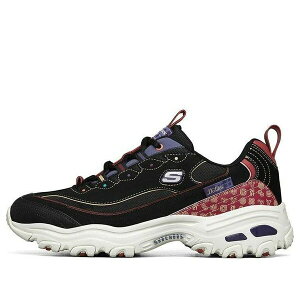 Skechers �X�P�b�`���[�Y �����Y �X�j�[�J�[ �ySkechers D lites Low-Top Running Shoes Black 666169-BKMT�z �T�C�Y US_9(27.0cm)