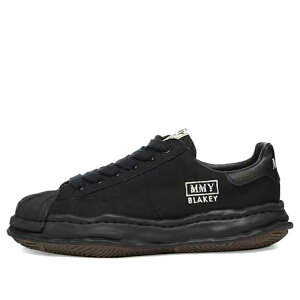 Maison MIHARA YASUHIRO �~�n�����X�q�� �����Y �X�j�[�J�[ �yMaison MIHARA YASUHIRO BLAKEY OG Sole Canvas Low-top Sneaker 'Black' A08FW735-BLKBLK�z �T�C�Y US_9(27.0cm)