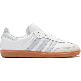 adidas アディダス レディース スニーカー 【adidas Samba OG】 サイズ US_6W(23cm) White Halo Blue Gum (Women's)