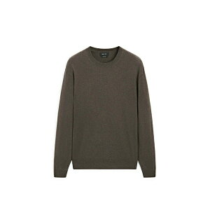 }bV hDbeB Y T_ V[Y WITH A CREW NECK - Jumper - dark brown