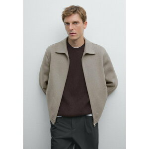 }bV hDbeB Y T_ V[Y DOUBLE ZIP - Summer jacket - light brown