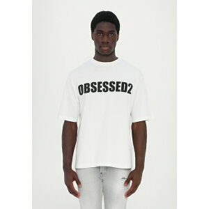 fB[XNGA[h Y T_ V[Y LOOSE FIT TEE - Print T-shirt - white/black