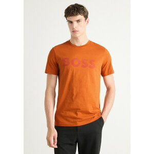 {X Y T_ V[Y THINKING - Print T-shirt - open orange