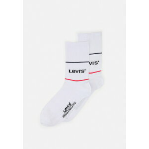[oCX Y T_ V[Y SHORT CUT LOGO SPORT UNISEX 2 PACK - Socks - white/blue/red