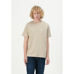 QX Y T_ V[Y PATCH TEE - Basic T-shirt - pasadena stone