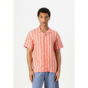 g~[ qtBK[ Y T_ V[Y BLEND STRIPED SHIRT - Shirt - brilliant orange