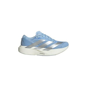 AfB_X fB[X tBbglX X|[c ADIZERO EVO SL - Road running shoes - glow blue silver metallic cloud white