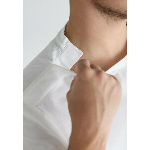 g~[ qtBK[ Y T_ V[Y GLOBAL STRIPE CUFF TEE - Basic T-shirt - white