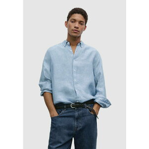 }bV hDbeB Y T_ V[Y REGULAR FIT OXFORD - Shirt - light blue