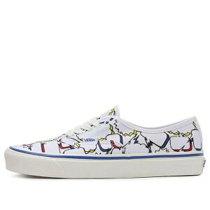 Vans �o���Y �����Y �X�j�[�J�[ �yVans Anaheim Factory Authentic 44 DX 'White Red' VN0A5KX4AVT�z �T�C�Y US_7(25.0cm)