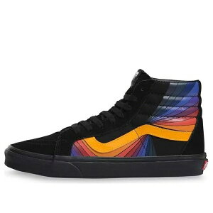 Vans �o���Y �����Y �X�j�[�J�[ �yVans SK8-HI Reissue 'Refract - Black' VN0A4U3DWN6�z �T�C�Y US_M_4