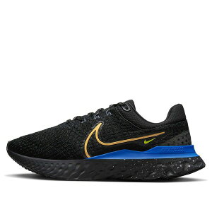 Nike �i�C�L �����Y �X�j�[�J�[ �yNike React Infinity Run Flyknit 3 'Black Citron Royal' DZ4845-001�z �T�C�Y US_6(24.0cm)