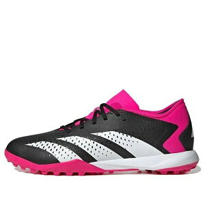 adidas �A�f�B�_�X �����Y �X�j�[�J�[ �yadidas Predator Accuracy.3 Low TF 'Core Black Team Shock Pink' GW4640�z �T�C�Y US_8.5(26.5cm)