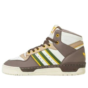 adidas �A�f�B�_�X �����Y �X�j�[�J�[ �yadidas Rivalry Mid 'Brown Green' IH3405�z �T�C�Y US_M_4