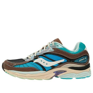 Saucony �T�b�J�j�[ �����Y �X�j�[�J�[ �ySaucony x Footpatrol Pro Grid Omni 9 'Blue Brown' S70923-1�z �T�C�Y US_11.5(29.5cm)