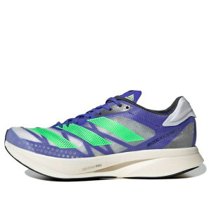 adidas �A�f�B�_�X �����Y �X�j�[�J�[ �yadidas Adizero Adios Pro 2 'Sonic Ink Screaming Green' FY4082�z �T�C�Y US_9.5(27.5cm)