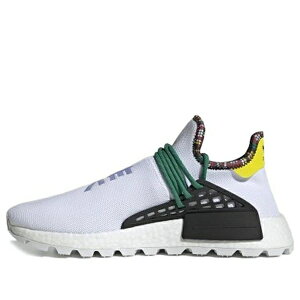 adidas �A�f�B�_�X �����Y �X�j�[�J�[ �yadidas x Pharrell NMD Hu Pharrell Inspiration Pack 'White Black' EE7583�z �T�C�Y US_7.5(25.5cm)