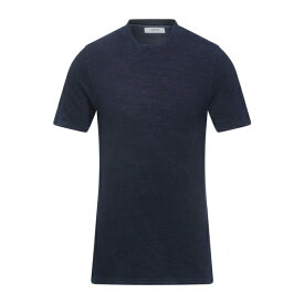 【送料無料】 アルファス テューディオ メンズ Tシャツ トップス T-shirts Blue
