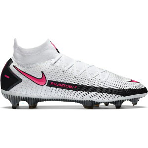 Nike �i�C�L �����Y �X�j�[�J�[ �yNike Phantom GT Elite DF FG White Black Pink Blast�z �T�C�Y US_8(26.0cm) White/Black-Pink Blast