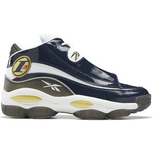Reebok ���[�{�b�N �����Y �X�j�[�J�[ �yReebok The Answer DMX Georgetown (2023)�z �T�C�Y US_11(29.0cm) Collegiate Navy/Footwear White/Reebok Brass