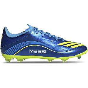 adidas �A�f�B�_�X �����Y �X�j�[�J�[ �yadidas F50 League FG/MG Messi Vis10n Pack�z �T�C�Y US_5.5(23.5cm) Royal Blue/Solar Yellow/Semi Blue Burst