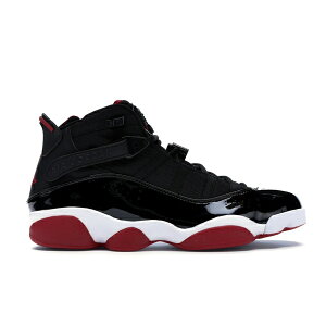 Jordan �W���[�_�� �����Y �X�j�[�J�[ �yJordan 6 Rings Bred (2013)�z �T�C�Y US_10.5(28.5cm) Black/Varsity Red-White