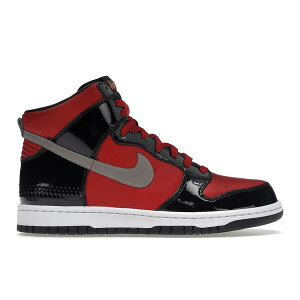 Nike �i�C�L �����Y �X�j�[�J�[ �yNike Dunk High DJ AM�z �T�C�Y US_9.5(27.5cm) Varsity Red/Medium Grey-Black