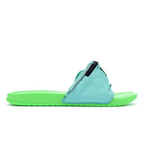 Nike �i�C�L �����Y �X�j�[�J�[ �yNike Benassi JDI Fanny Pack Green�z �T�C�Y US_11(29.0cm) Aurora/Obsidian-Green Strike