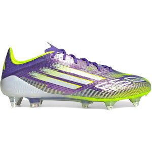 adidas �A�f�B�_�X �����Y �X�j�[�J�[ �yadidas F50 Elite SG Radiant Blaze Pack�z �T�C�Y US_8.5(26.5cm) Purple Rush/Cloud White/Lucid Lemon