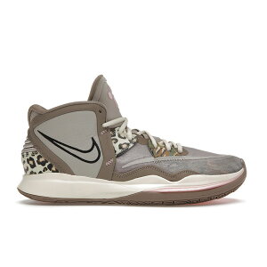 Nike �i�C�L �����Y �X�j�[�J�[ �yNike Kyrie Infinity Leopard Camo�z �T�C�Y US_5(23.0cm) Light Iron Ore/Black/Moon Fossil