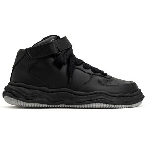 Maison Mihara Yasuhiro �~�n�����X�q�� �����Y �X�j�[�J�[ �yMaison Mihara Yasuhiro Wayne OG Sole High Black Black�z �T�C�Y US_6(24.0cm) Black/White
