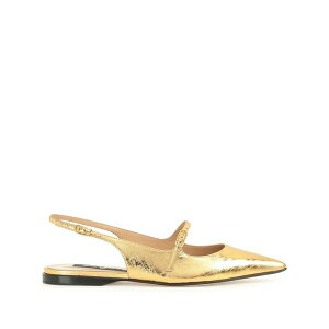 �Z���W�I���b�V ���f�B�[�X �T���_�� �V���[�Y Godiva ballerina shoes Gold