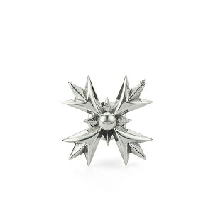 �G�}�j���G�� �r�R�b�L �����Y �s�A�X�E�C�������O �A�N�Z�T���[ Crest stud earring Silver