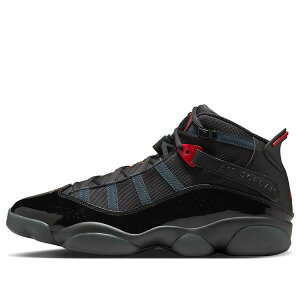 Jordan �W���[�_�� �����Y �X�j�[�J�[ �yAir Jordan 6 Rings 'Black Anthracite Red' 322992-026�z �T�C�Y US_9.5(27.5cm)