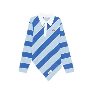 �`���[���Y�E�W�F�t���[ �����Y �|���V���c �g�b�v�X Striped-pattern polo shirt Blue
