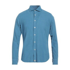 【送料無料】 サンリサ メンズ シャツ トップス Shirts Slate blue