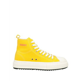 【送料無料】 ディースクエアード メンズ スニーカー シューズ Sneakers Yellow