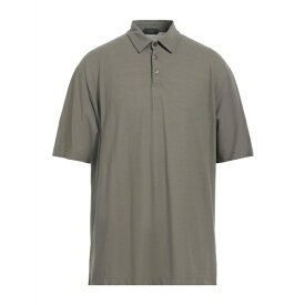【送料無料】 ザノーネ メンズ ポロシャツ トップス Polo shirts Grey